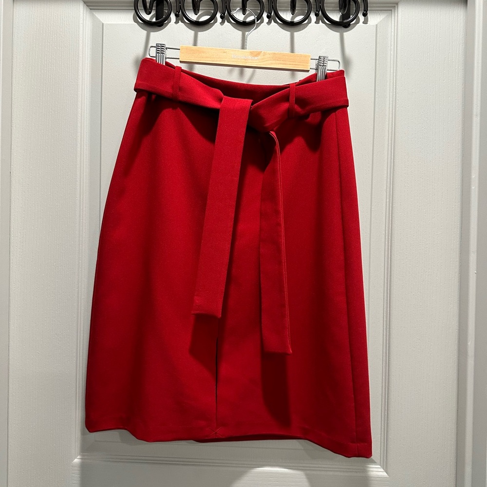 Banana Republic Red Skirt